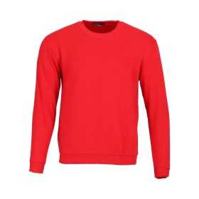 Polerón Cuello Redondo Franela Rojo Ropa de trabajo
