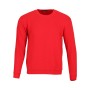 Polerón Cuello Redondo Franela Rojo Ropa de trabajo