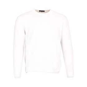 Polerón Cuello Redondo Franela Blanco Ropa de trabajo