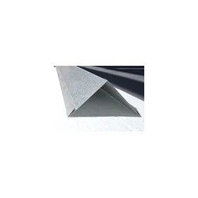 Perfil Esquinero Interior Siding ZC 0,5 mm L 2,5 m Siding Fibrocemento