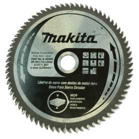 DISCO SIERRA 6-1/2" X 72 DIENTES MADERA-MDF EJE 20MM C/BUJE 5/8" Corte Fino