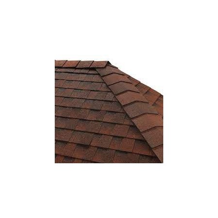 Cumbrera de Teja Asfáltica roja IKO Hip & Ridge Teja asfaltica