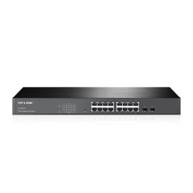 Switch Smart 16 Puertos 10/100 + 2 Puertos Gigabit TP-Link TL-SL2218