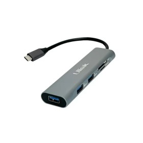 Adaptador Multipuerto USB Tipo C 5 en 1 Ulink UL-ADC530RD USB 3.0 + SD + MicroSD Adaptadores