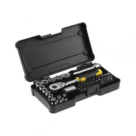 Juego de Dados Stanley 1/4” 37 Piezas STMT82672-0