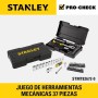 Juego de Dados Stanley 1/4” 37 Piezas STMT82672-0 precio online