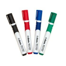 Plumón para Pizarra Blanca Colores Negro, Rojo, Verde y Azul Pizarras
