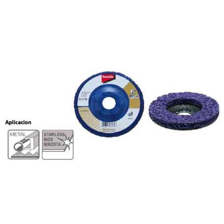 Disco Limpiador Nylon Morado 115Mm