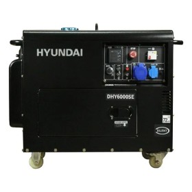 Generador Hyundai Diesel 5/5,3 Kw/Kva Partida eléctrica monofásico Cerrado Generadores Electricos