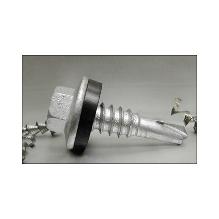Stitch Tornillo Lata-Lata Ruspert Autoperforante 1/4-14 x 7/8" Caja 100 Unidades Fijaciones