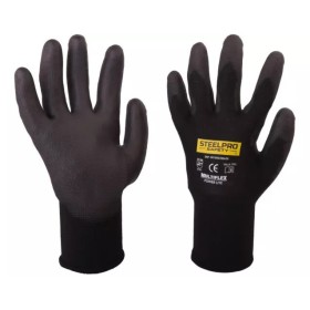 Guante Multiflex Poliéster Nitrilo Foam Talla L Steelpro Seguridad industrial