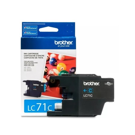Cartucho de Tinta Original Brother LC71BK Negro Tinta inyección impresora
