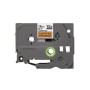Cinta Laminada Fluorescente Brother TZe-B41 Negro sobre Naranja Fluorescente 18 mm precio online