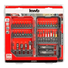 Set de Puntas Impact Force KWB Einhell 39 Piezas 49109010 con Dados y Porta Puntas Set punta philips