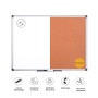 Pizarra Blanca y Corcho Magnética Bisilque 60 × 90 cm BI-XA0303170 comprar en Chile