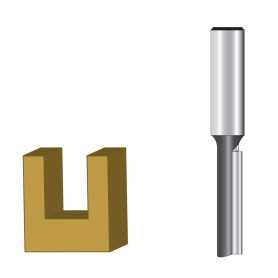 FRESA RECTA 1 FILO 1/2" X 1.1/4" EJE 1/2"