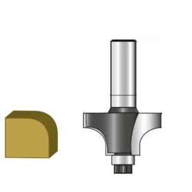FRESA P/REDONDEAR ESQUINAS 1/4" x 1" EJE 1/4"