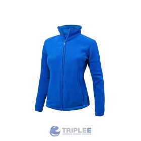 Micropolar Mujer Azul Rey Manga Larga Ropa de trabajo