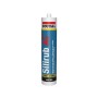 Silicona Universal Acética Aluminio 300 ml Soudal Sellos y adhesivos