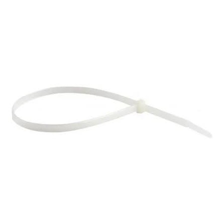 Amarra cable 2,5mm natural largo 200mm 100un Ferreteria