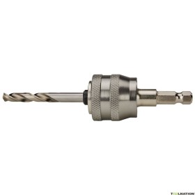 Adaptador Ezychange con Broca Piloto HSS-G Makita E-04070 Sierra copa