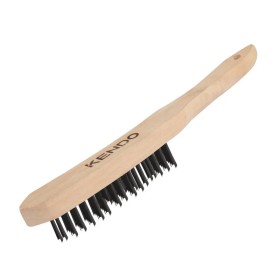 Cepillo de Alambre de Bronce con Mango de Madera Kendo Herramientas manuales