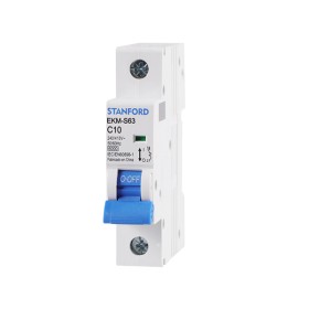 Interruptor Automático Stanford EKM-S63-1X10 6 kA 1 Polo 10A Electricidad
