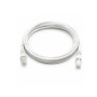 Patch Cord de Red Categoría 6 UTP LSZH Blanco 1 Metro Triplee