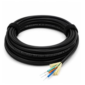 Fibra Óptica Multimodo OM3 LSZH Indoor/Outdoor 4 Hilos Cable fibra optica