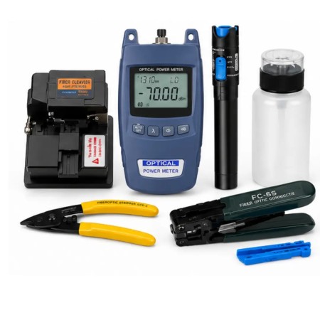 Kit de Herramientas para Fibra Óptica Triplee FTTH Fibra optica
