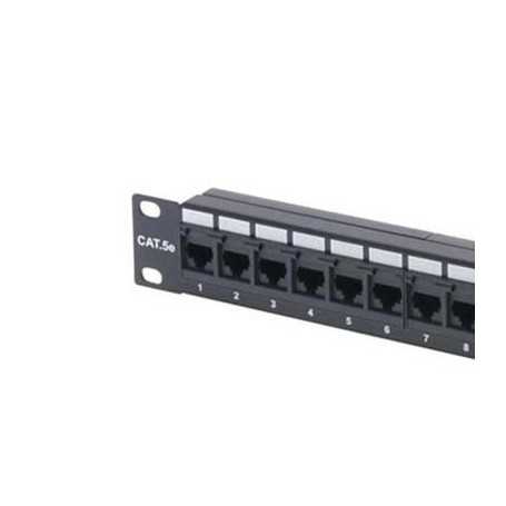 Patch Panel Cat 6, 48 puertos, fluke tested