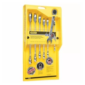 Juego de Llaves Ratchet Stanley 7 Piezas STMT74080 Herramientas manuales