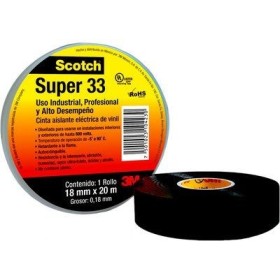 Cinta Eléctrica Aisladora 3M Super 33+ Electricidad
