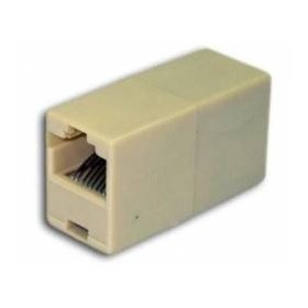 Copla de Conexión RJ45 CAT6 Keystone Hembra a Hembra Conectores
