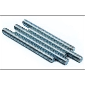 Barra Hilo Metro Zincado Brillante 3/8-16 x 1 m Fijaciones