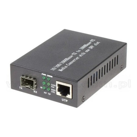 Media Converter Gigabit SFP a RJ45 10/100/1000 Mbps Networking