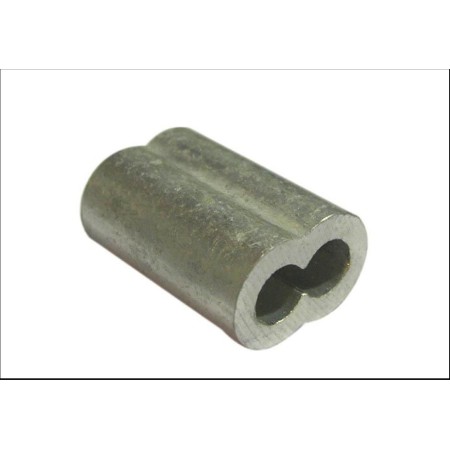ABRAZADERA TUBULAR Aluminio 1/16 [1.6] Fijaciones