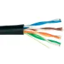 Cable de red Outdoor Cat6, 24 AWG, 100% cobre, 4x2x0,52, caja de 305 mts Cable utp