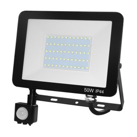 Proyector Led Slim con Sensor de Movimiento 50W 6500K Electricidad