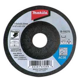 Disco Flexible 7" (180X3X22Mm) Ac46, 2G, Blk