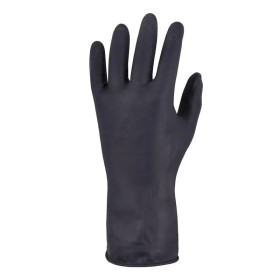 Guante albañil 35cm negro Seguridad industrial