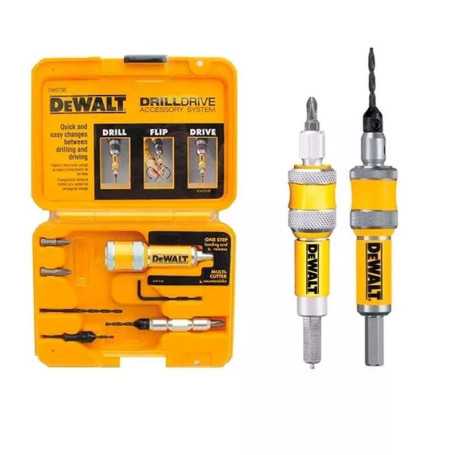 set adaptador rapido avellanar atornillar 6-8 Dewalt