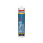 Silicona Baño y Cocina Antihongo Transparente con Fungicida Soudal 300 ml Sellos y adhesivos