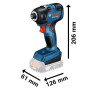 Kit Taladro Percutor GSB 185-LI + Llave de Impacto GDR 18V-200 Brushless + 2 Baterías 2.0Ah Bosch comprar en Chile