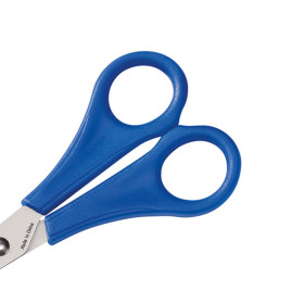 Tijera Infantil punta redonda 13 cm Azul Tijeras