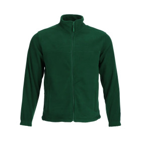 Micropolar Hombre Verde Botella Manga Larga Ropa de trabajo
