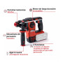 Rotomartillo Inalámbrico Einhell HEROCCO 18/20 18V SDS Plus 2J – 4513900 comprar en Chile