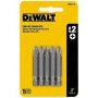 Punta Phillips DeWALT N°2 de 2” (50 mm) DW2115 5 Unidades Puntas phillips
