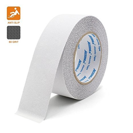 Cinta Antideslizante PVC Blanco Pie Descalzo 48 mm x 4,5 m TRIPLEE