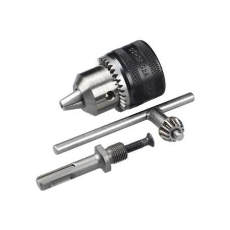 adaptador sds plus + mandril 1/2'' + llave